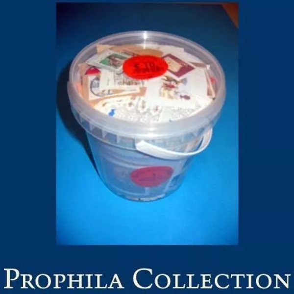 Prophila Collection Kiloware-Eimer 300 G – Unsortierte Briefmarken Aus Aller Welt, Für Sammler