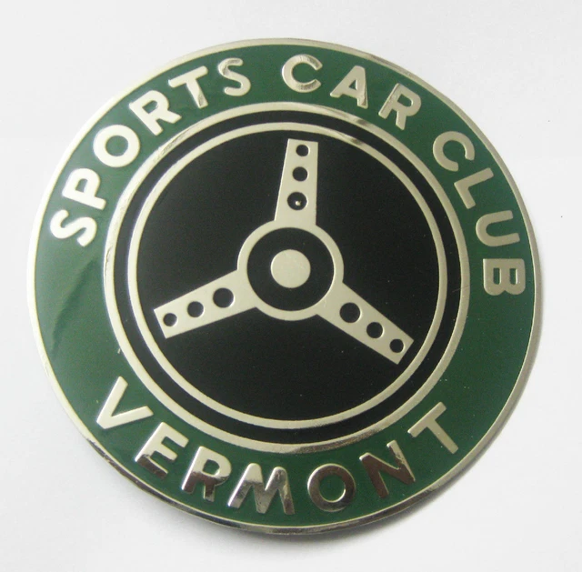 Badge Voiture - SPORTS Club De Vermount Grill Emblème Logos Métal Enaml