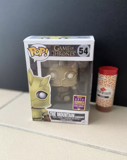 FUNKO - Figurine POP Game of Thrones The Mountain Armored (SDCC 2017 Exclusive) 2