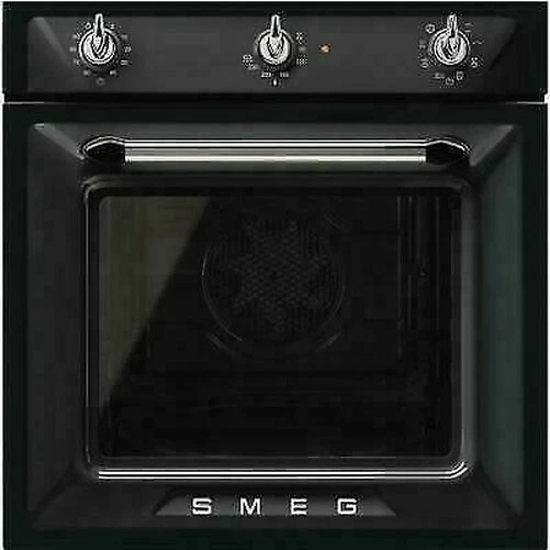 SMEG SF6905N1 Four Électrique Encastré Attisé Classe A Noir