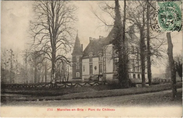 CPA MAROLLES-en-BRIE - Parc du Chateau (120116)