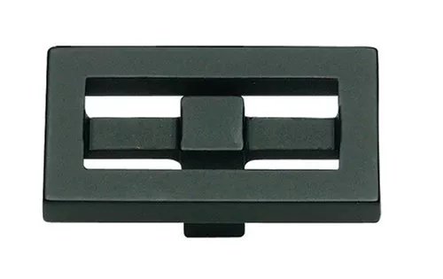 Atlas Homewares 261-BL  *   Nobu Rectangle Knob - Matte Black, Lot of 9