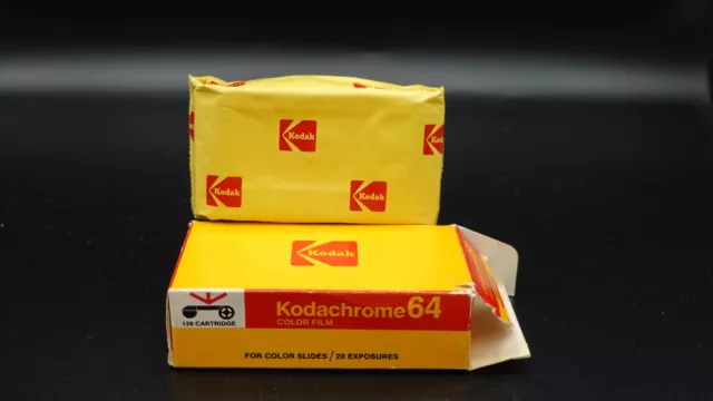 Kodak Kodachrome 64 Color Slide Film 126 Cartridge Expired 1978 20 Exposures