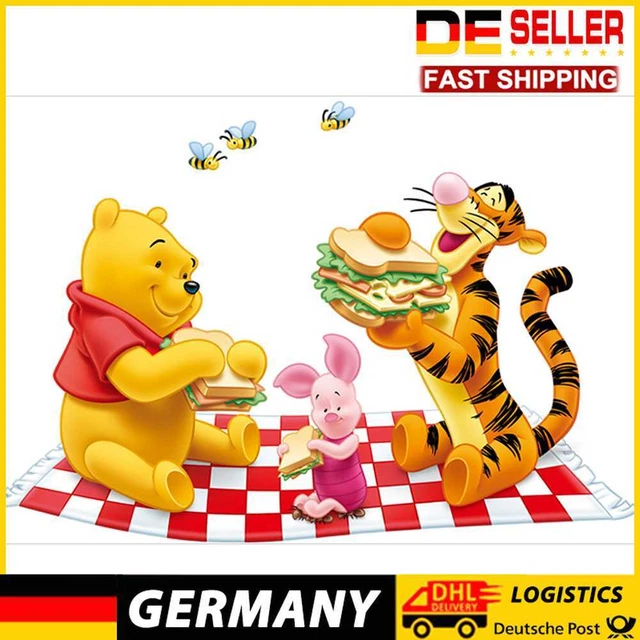 (DB1479) 5D DIY Full Drill Diamond Painting Winnie the Pooh Cross Stitch Kit (hg