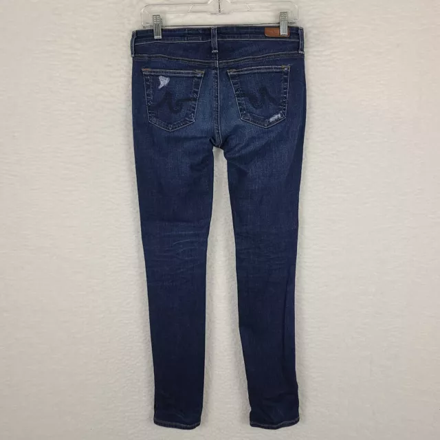 AG Adriano Goldschmied Jeans Womens 28 Stilt Cigarette Skinny Leg Dark Wash Blue