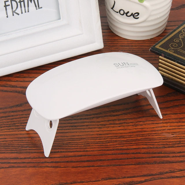 Souris conçue 6w LED UV lampe ongles séchoir portable câble USB pour premier cad