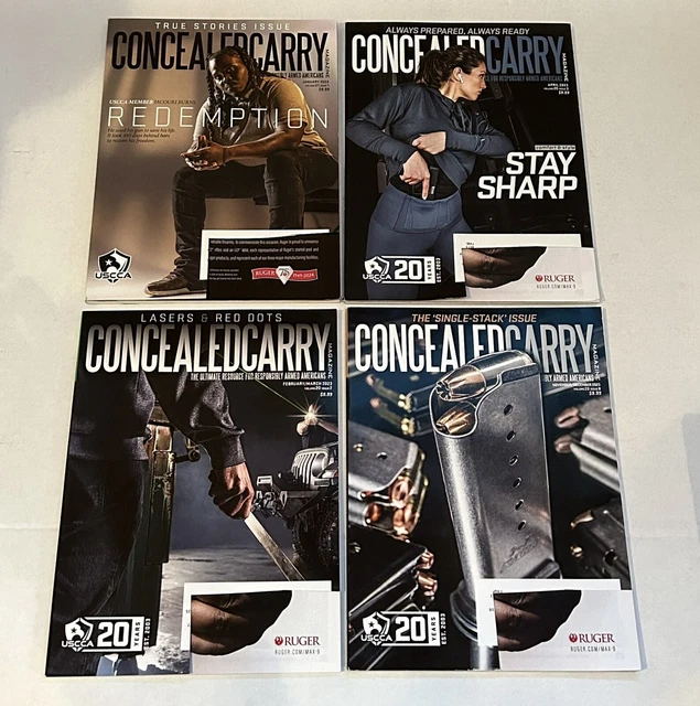 CONCEALED CARRY MAGAZINE LOT 2023 2024 gun rights ownership guns self