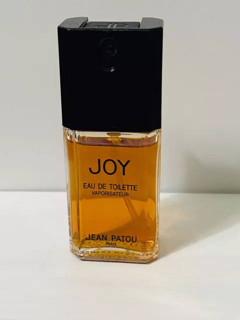 JOY EAU DE Toilette Spray Vintage Estate Perfume Jean Patou 0.8 f oz 90 ...