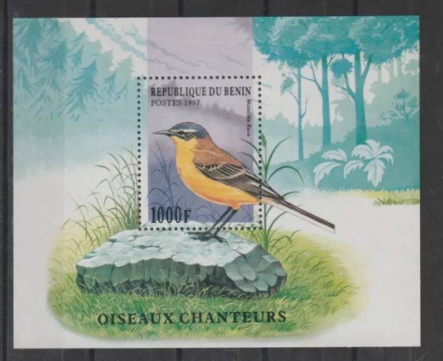 Benin 1997 Fauna Aves 1Bf N° 37 MNH MF121920