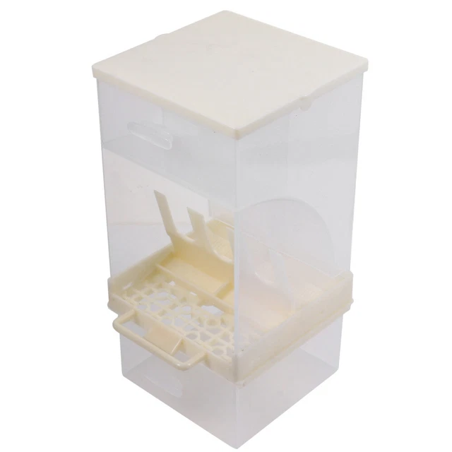 1pc Hängen Vogel Lebensmittel Container Sittich Feeder Außerhalb Vogel Feeder
