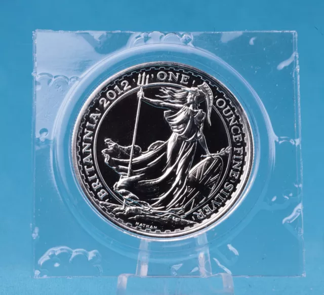 Britannia 1 oz Silber 2012 Queen Großbritannien 1 oz 999 Silber in OVP Folie