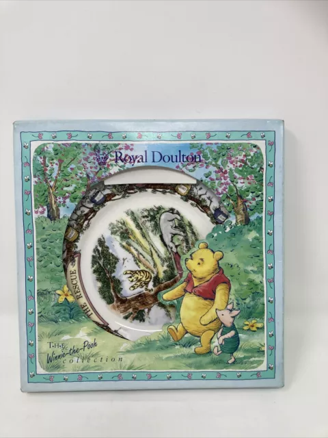 Royal Doulton - Winnie the Pooh - Collectable Plate - The Rescue