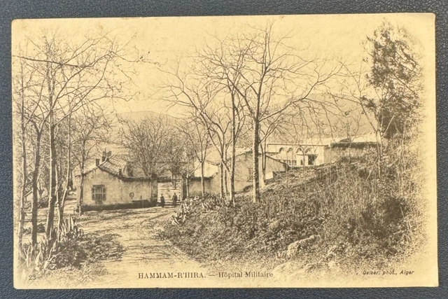 Lot De 2 Cartes Postales Anciennes - Cherchell, Algérie Vers 1910 - Mosquée Et Marabout