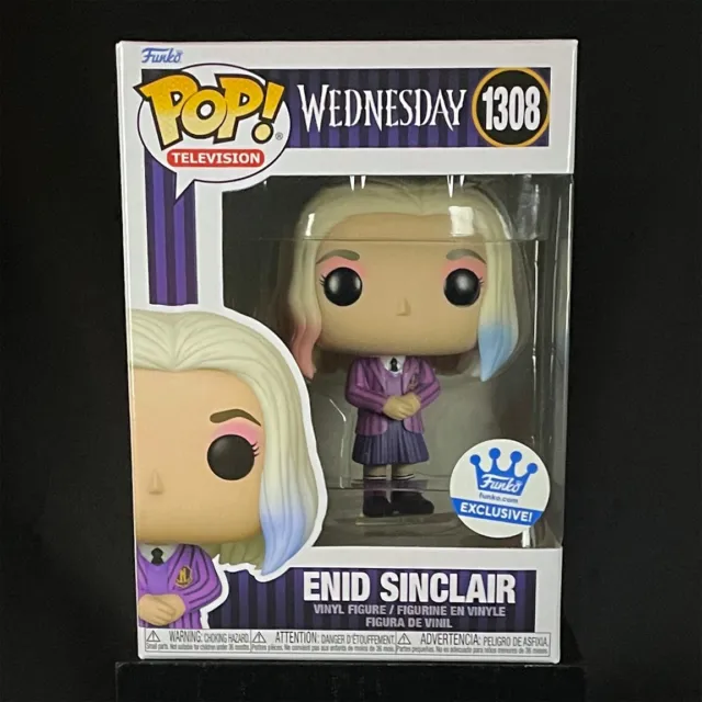 Funko POP! Enid Sinclair #1308 Wednesday Funko Exclusive ~ NEW w/ protector