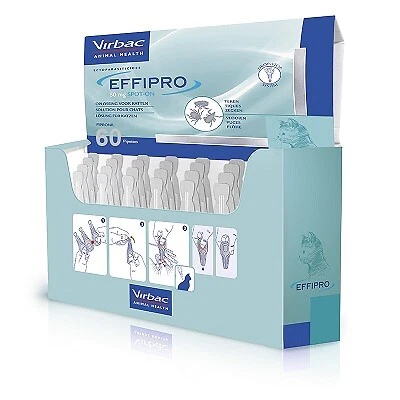 EFFIPRO DUO SPOT ON 60 Pipetas para Gatos