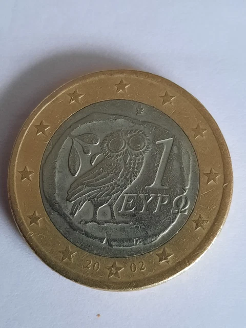 1 Euro Griechenland 2002 S Im Stern 1 EURO MÜNZE Griechenland 2002, "S" im Stern EUR 30,00 - PicClick DE