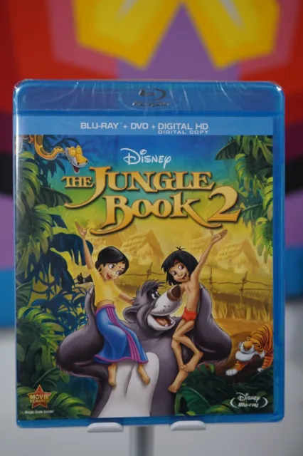 THE JUNGLE BOOK 2 (Blu-ray+DVD+Digital Copy, 2014) NEW $8.99 - PicClick