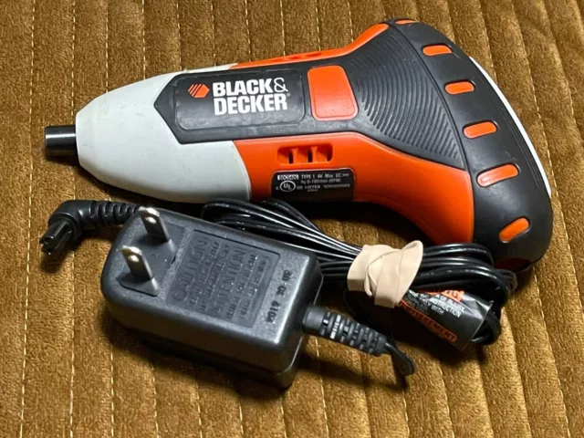 Black and Decker 9073 - 2.4 Volt Screwdriver Type 1