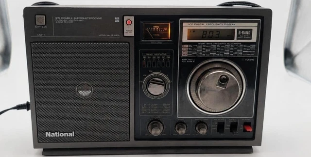 ナショナルＢＣＬラジオ ６バンド　　　　　　ＲＦーB３００　　動作品 RADIO BCL NACIONAL Panasonic RF-B300 6 bandas FM MW SW De