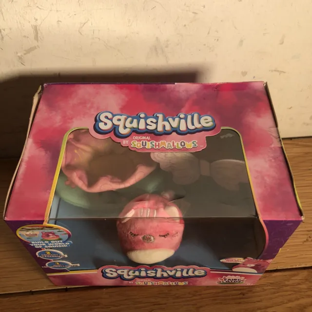 Squishville by Squishmallows Fairy Lotus - 1 Mini Squishmallow & 2 Accessories 2