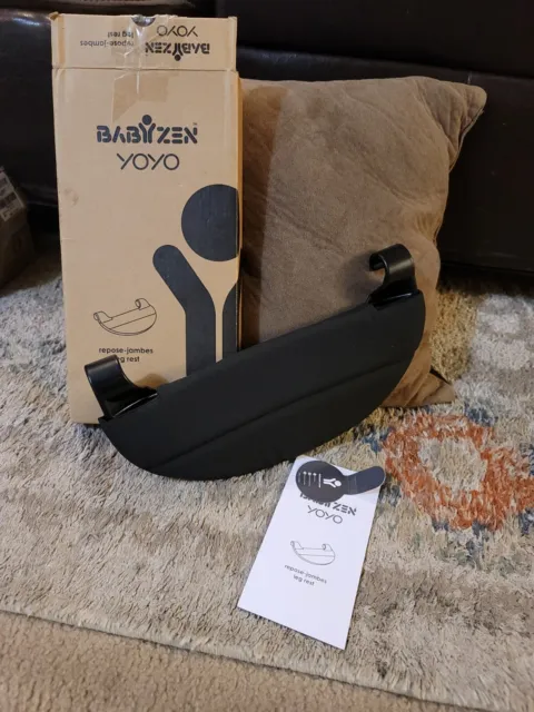Babyzen YOYO Stroller Leg Rest Black Brand New!!