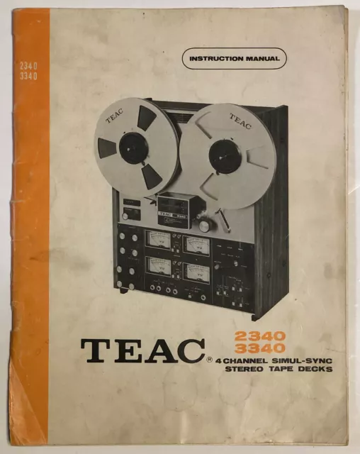 TEAC Reel to Reel Parts Repair TEAC A3440 FACE Plate Frontal