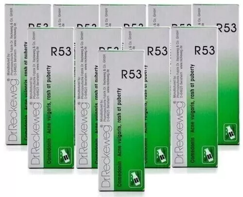 Dr. Reckeweg R53 Acné Vulgaris Et Boutons Goutte 22 Ml (Pack de 10) 2