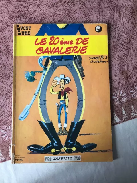 BD LUCKY LUKE 27 LE 20ème de cavalerie DUPUIS 1969 TOTAL