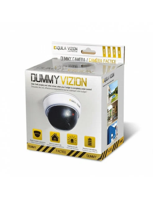 Caméra de surveillance factice DOME