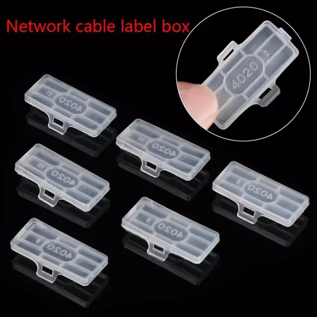 Sign Marker Tool Identification Tags Fiber Organizers Cable Labels Tag Box