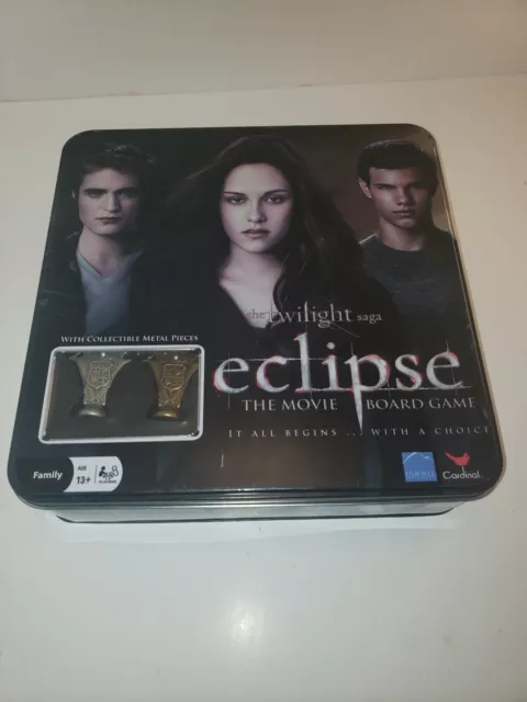 Twilight Sage Eclipse Board Game new open box with collectible metal pieces