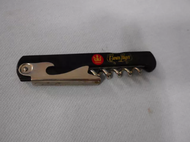 #D446.  Crown Lager  Bottle Opener / Cork Screw