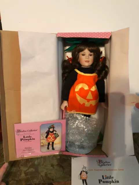 Paradise Galleries Little Pumpkin "Treasury Collection" Premiere Edition NIB