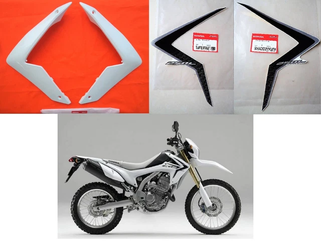 HONDA CRF250 L M Front Shroud Fairing WHITE Right Left 2012