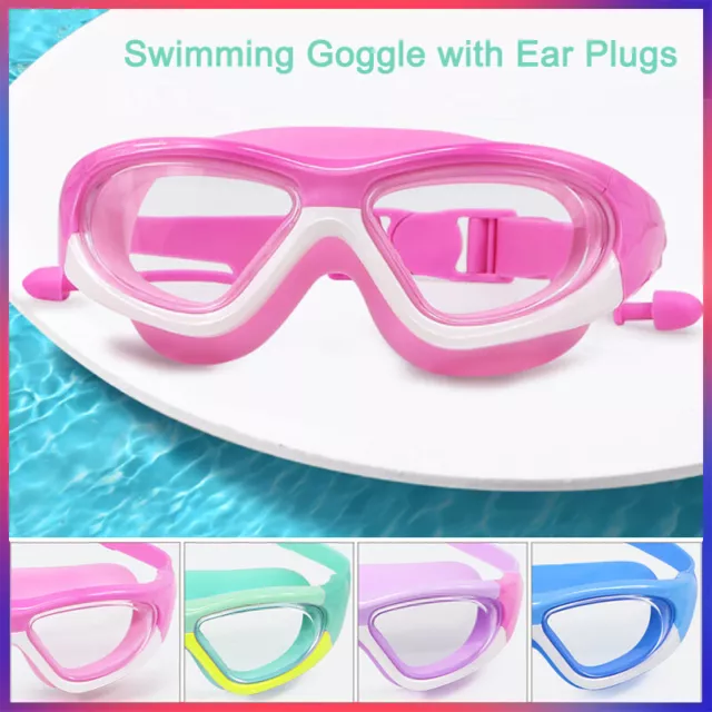 Kids Children Boys Girls Anti-Fog Swimming Glasses Swim Goggles Pool Swimming