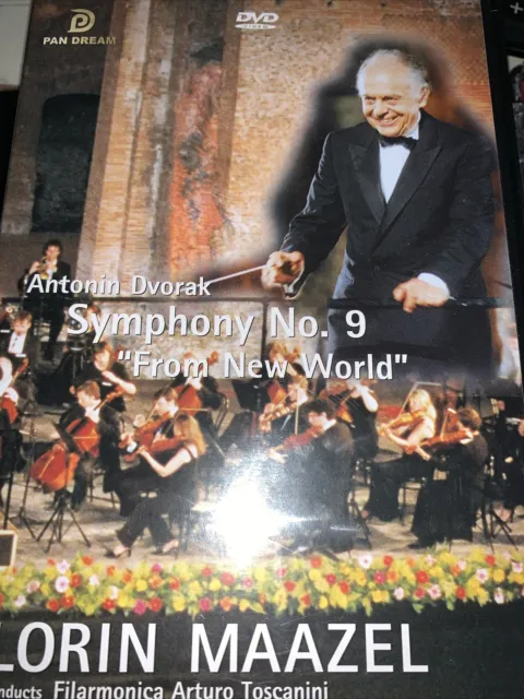 Antonin Dvorak Symphony No 9 - Lorin Maazel DVD - Rare - RefDVD6