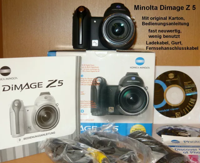 MINOLTA Dimage Z5, Digitalcamera