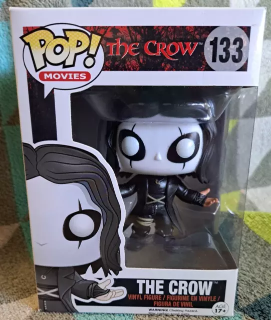 The Crow Pop 133 - The Crow Funko Pop! Vinyl 2015 Vaulted + Protector