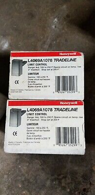 NEUF HONEYWELL L4069A 1078 limite Control New Old Stock 