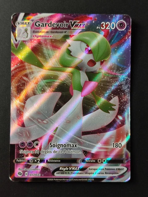 Carte Pokémon Gardevoir VMAX 017/073 – La Voie Du Maître, Neuf, Français, Collector