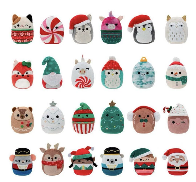 SQUISHMALLOWS SQUISHVILLE CHRISTMAS Holiday Plush Advent Calendar SHIPS