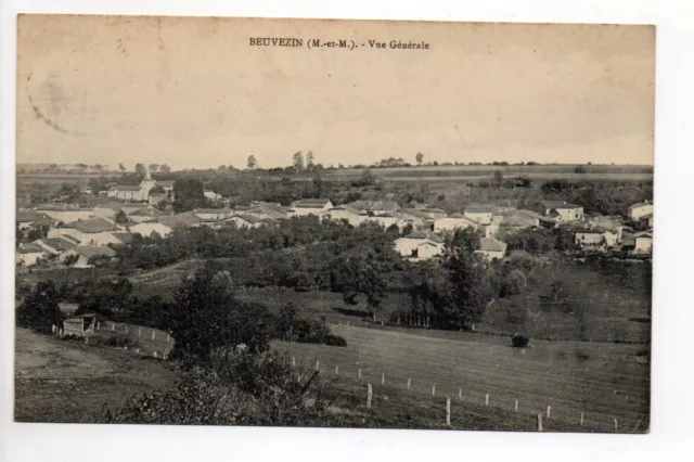 BEUVEZIN Meurthe et moselle CPA 54 vue generale de la commune