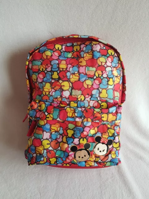 DISNEY Sac à dos TSUM TSUM 1 compartiment + poches 42 x 30 x 13 cm école rouge