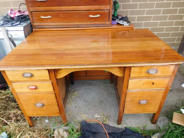 Antique Railway Desk   Fully Restored