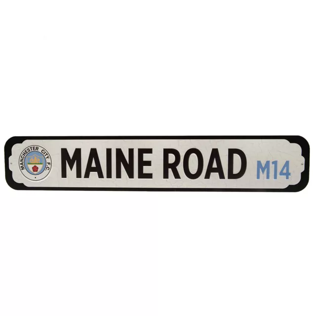 Manchester City FC Deluxe Stadium Sign Maine Road Official Licensed Merchandise