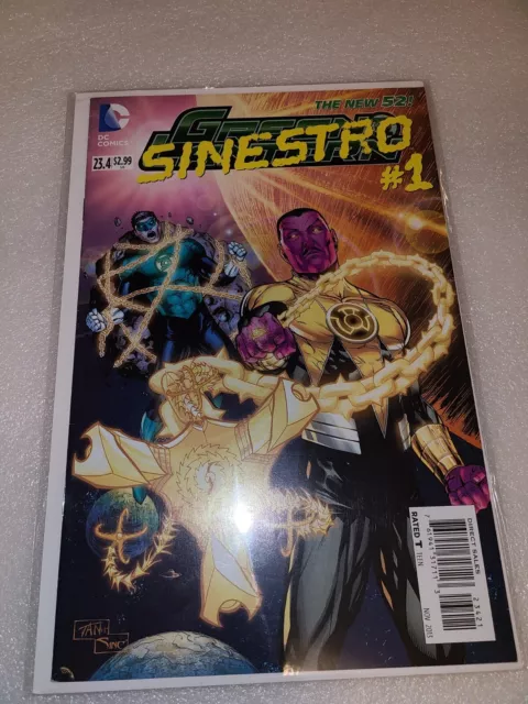 Green Lantern #23.4 (2013-DC) **High+ grade**  Sinestro!