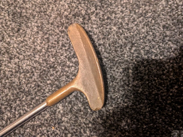 CROOKSHANK CRACK-A-JACK VINTAGE Golf Putter by J.H Onions 35 in Great Condition £59.00 - UK
