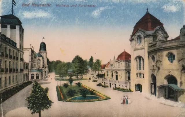 Ansichtskarte aus Bad Neuenahr Kurhaus und Kunsttheater - vermutlich 20er Jahre
