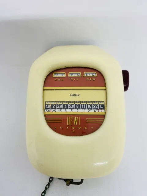 Belichtungsmesser BEWI Automat A ca. 1950 vintage Bertram München