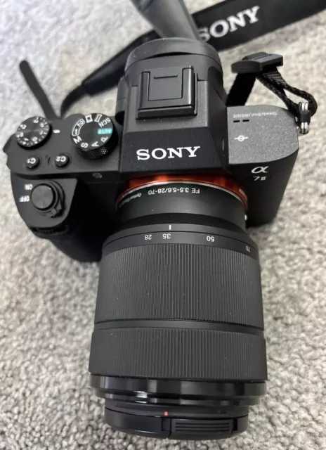 Sony Alpha A7 II 24.2MP Digital Camera - Black (Kit with FE 28-70 mm...